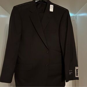 Jos. A. Bank Classic Black Suit. 46 regular. New with tags
